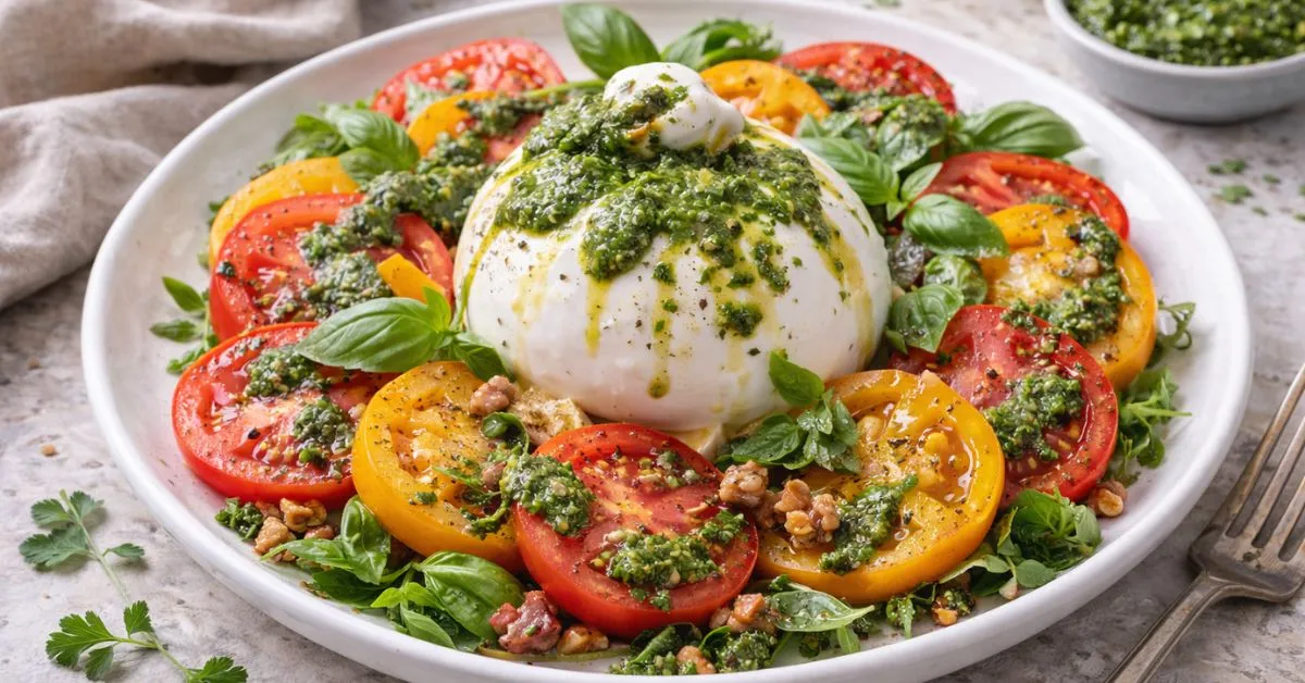 ensalada de burrata