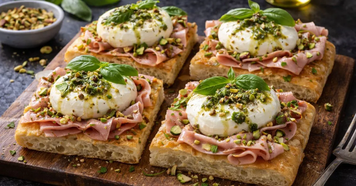 focaccia de burrata